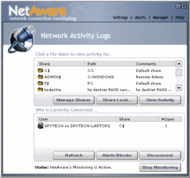 NetAware screenshot